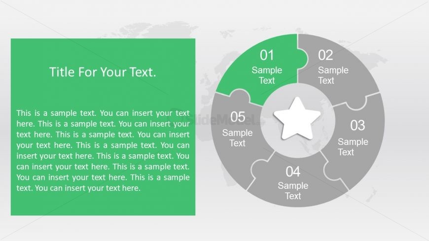 Two Content Text Placeholder Layout Template