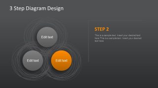 Vector Design Template of 3 Elements 