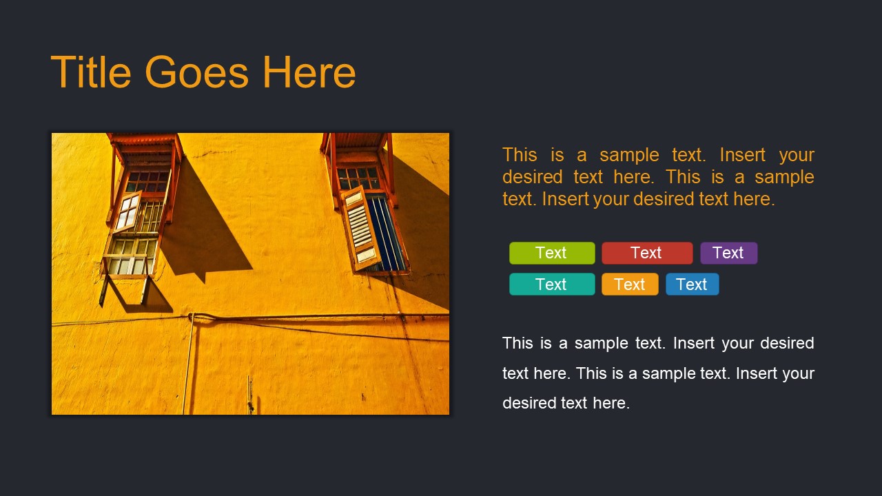 Free Dark Slides Template For PowerPoint SlideModel