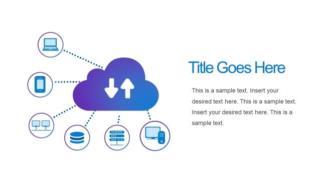 Cloud Computing PPT Diagram Design