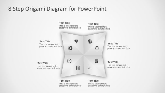 8 Step Diagram Presentation Origami