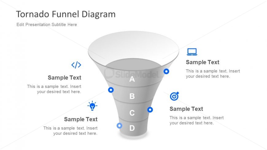 3D Shape of Funnel Presentation