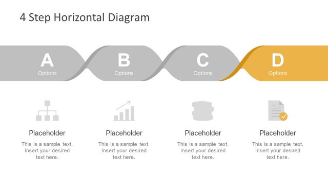Infographic PowerPoint Diagram 4 Step
