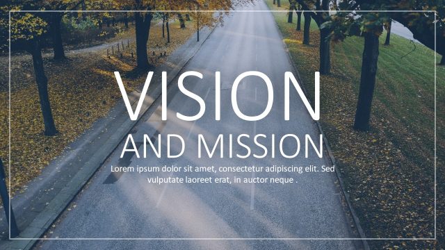 Free PowerPoint Vision and Mission