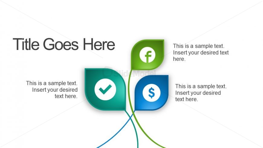 3 Segment Leaf PowerPoint