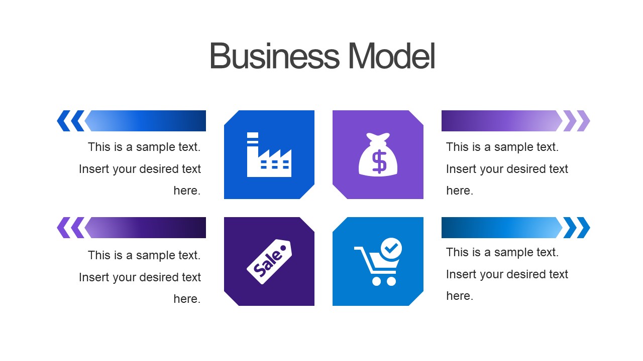 Business Model Template Ppt Free Download Contoh Gambar Template www