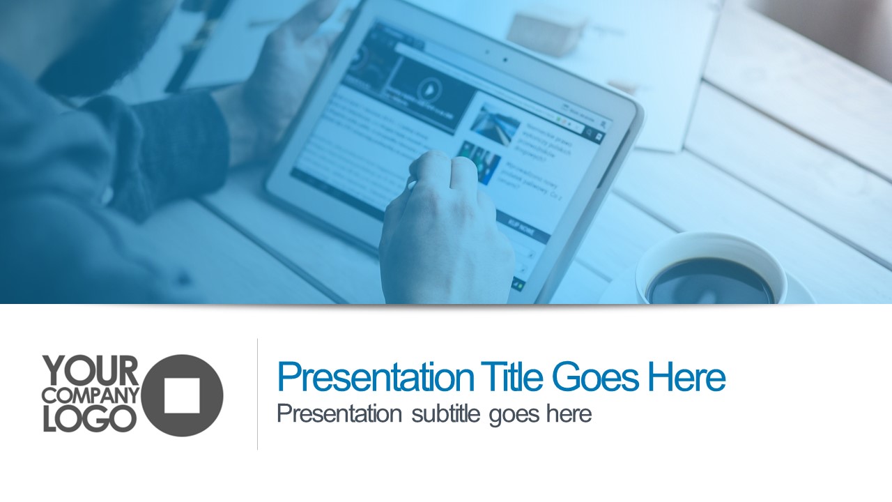 Conserveermiddel Premier Transistor Free Professional Slide Deck PowerPoint Template - SlideModel