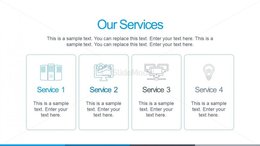 Slide Infographic Service Review