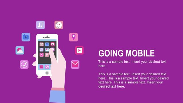 Free Smarphone PowerPoint Concept