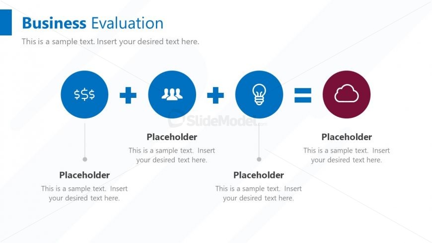 Infographic Icons for Business Analysis Slide