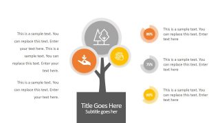 3 Step Infographic Tree Diagram