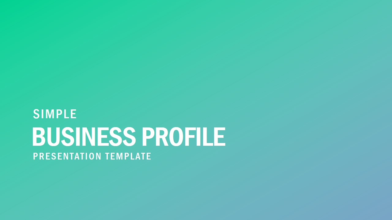 business ppt template