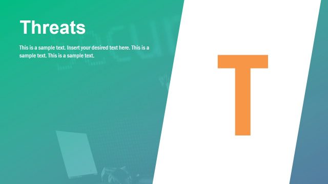 SWOT Analysis Threats Presentation