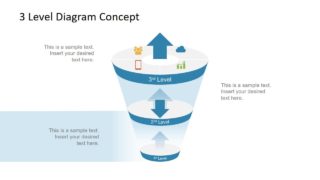 3 Level Semi-Transparent Diagram