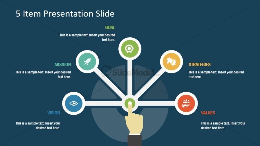 Infographic Presentation of Semi Circle