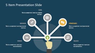 Infographic Layout in Semi Circle