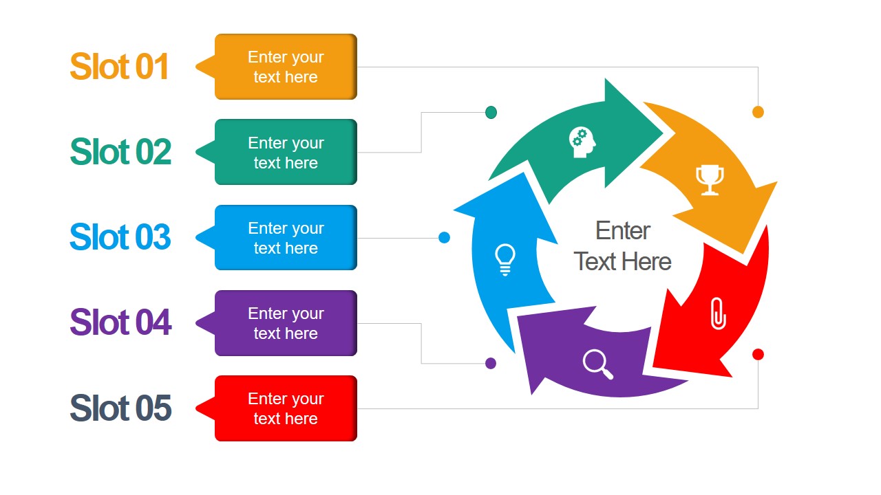 Circular Arrow Template For Powerpoint Slidemodel The Best Porn Website 4343