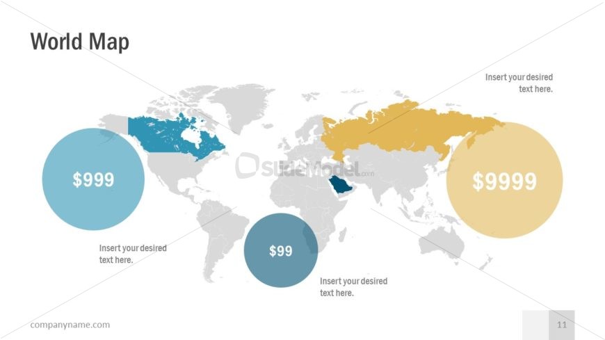 Global Reach Concept World Map