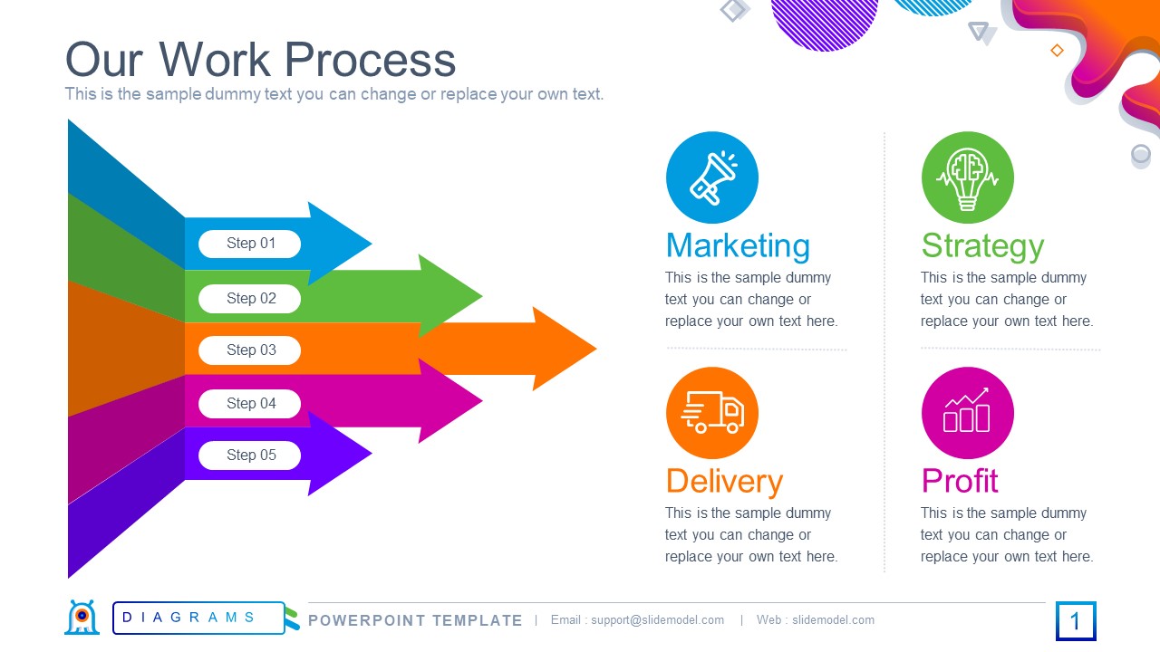 Free Useful Business Diagrams for PowerPoint - SlideModel Inside Powerpoint Replace Template