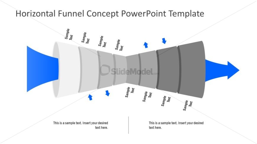 Two Way Funnel Diagram Template