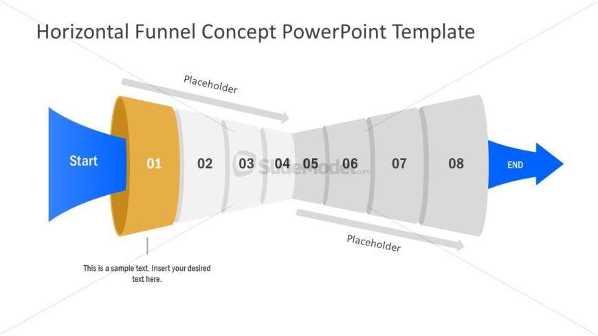 Free Slide of Funnel Diagram Template
