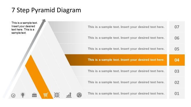 Free Diagram of Pyramid PowerPoint