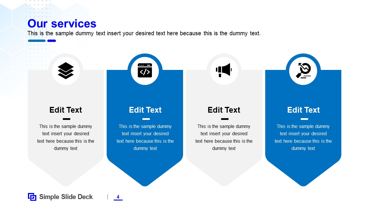 Slide Deck Template Ppt