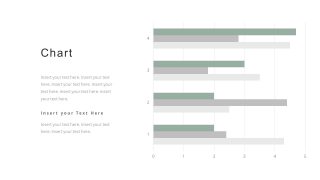 Corporate Portfolio Data Chart for PowerPoint