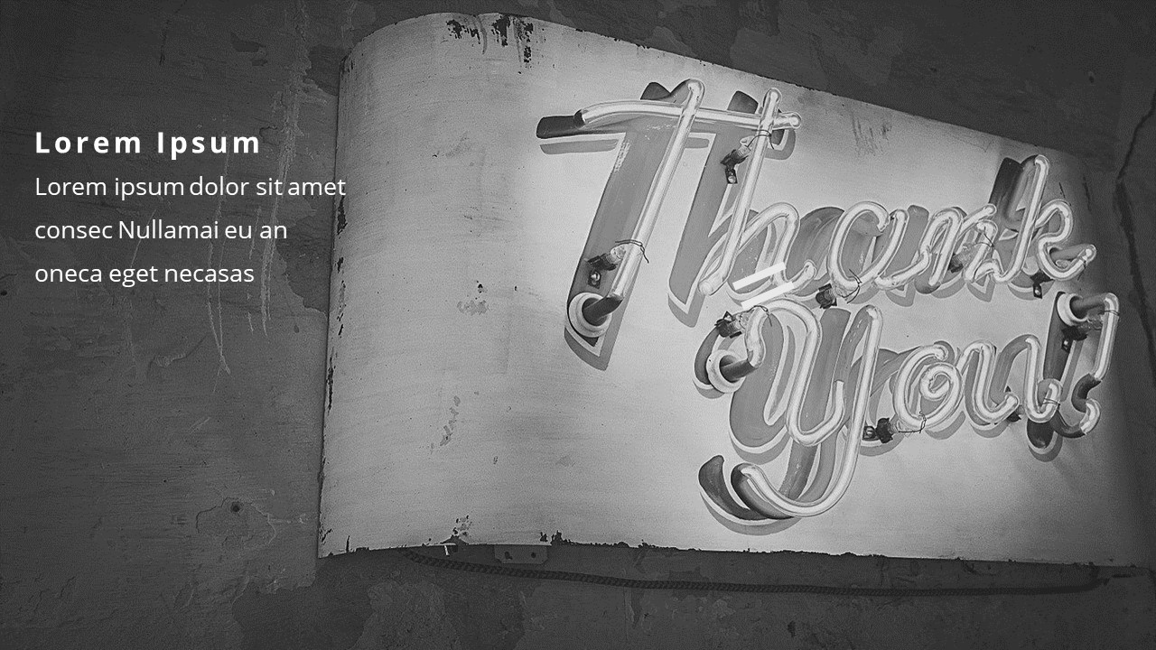 Thank You Slide in Corporate Template - SlideModel