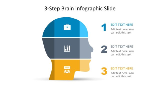 Animated Brain Infographics PowerPoint