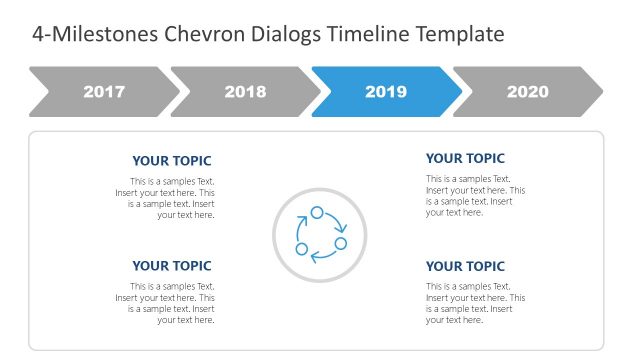 PowerPoint Chevron Diagram Template