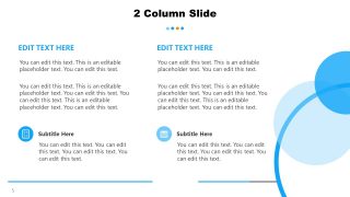 Content Layout Template for General Purpose PowerPoint 