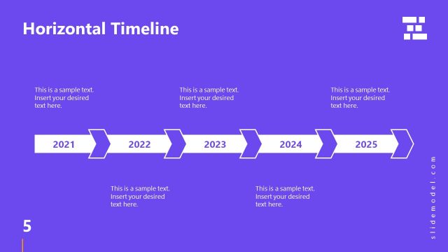 Business Deck Timeline Slide PowerPoint