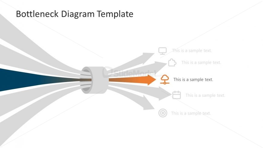 PowerPoint Diagram Arrow 3 Template