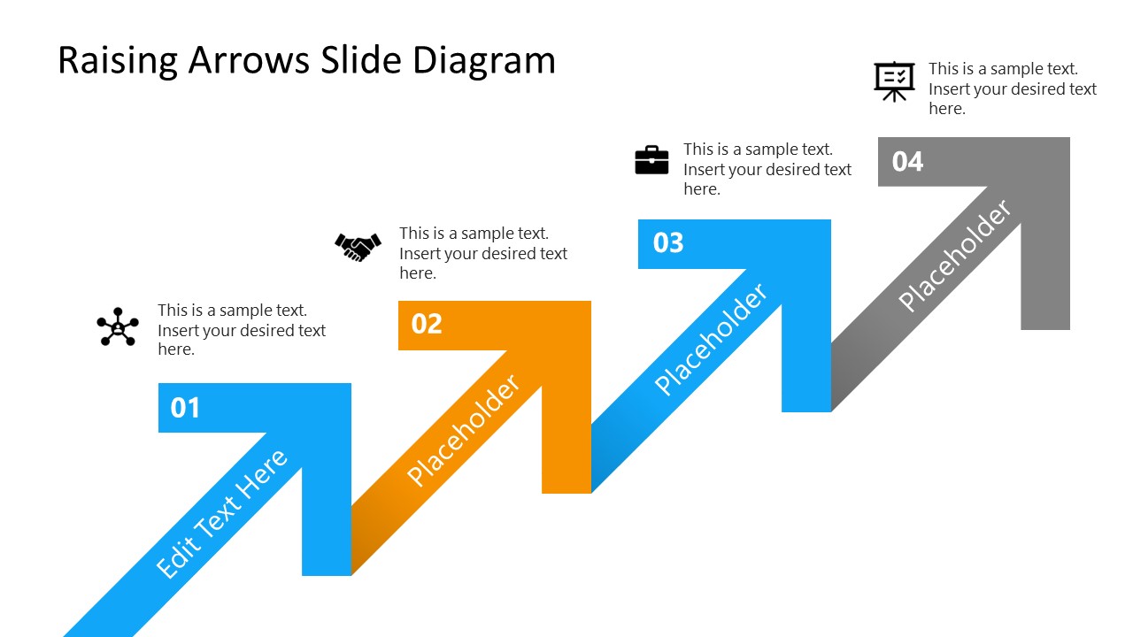 Free Arrows PowerPoint Diagram Template 