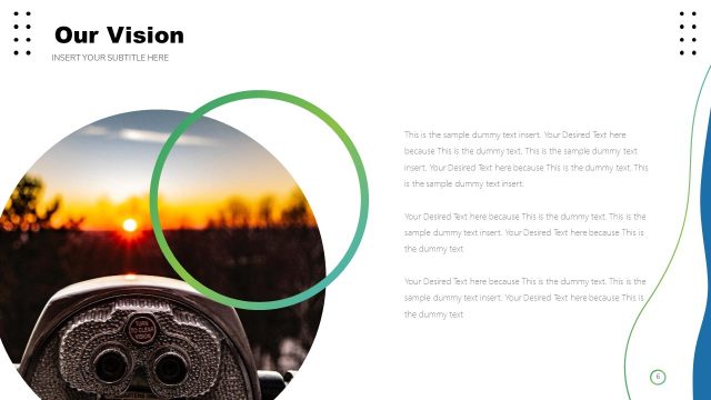 Company Profile Vision Slide Template