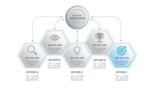 Modern Tree Structure PPT Template 
