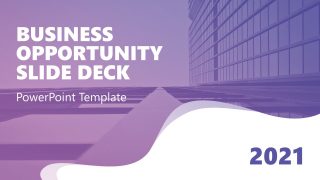 Free PPT Template Business Opportunity Slide