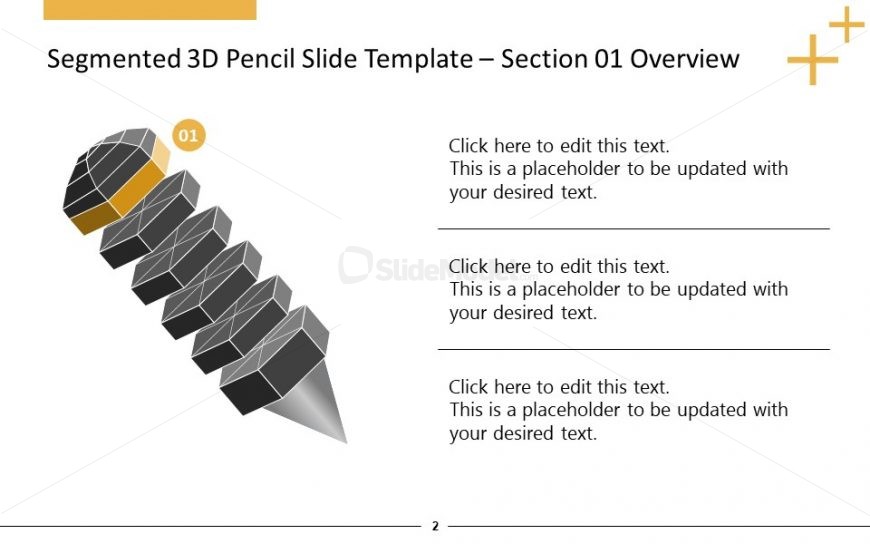 Free Segmented Diagram for PowerPoint Slides