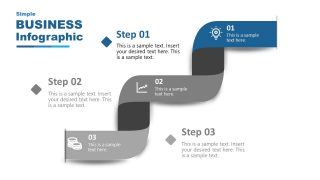 Editable Multistep Diagram for PPT