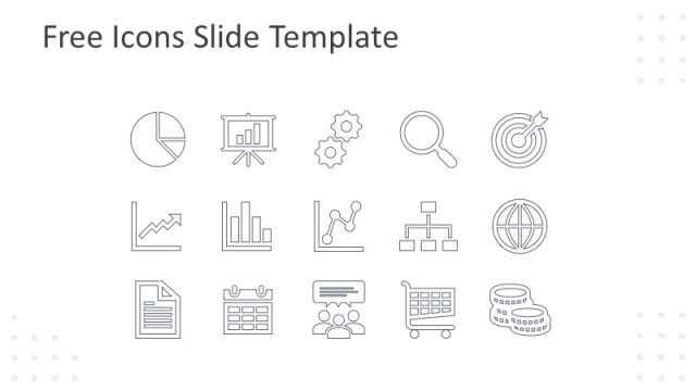 Infographic Icons for PowerPoint Presentations with Outline