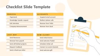 PPT Slide Template for Client Offboarding Presentation