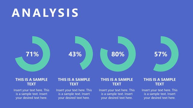 Donut Chart Slide for Analysis Presentation