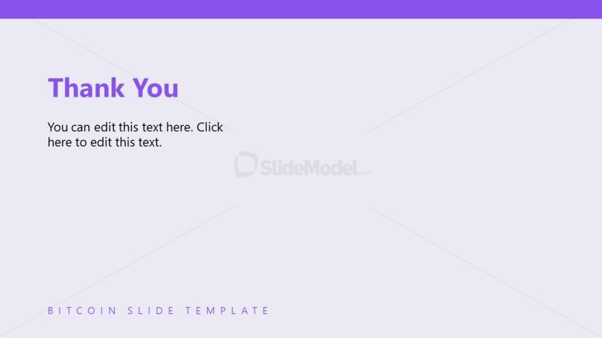 Thank You Slide for Free Blockchain Slides Powerpoint Template