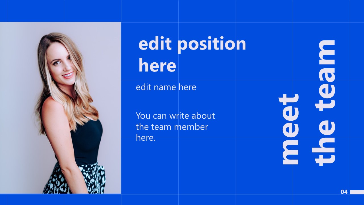 Free Meet the Team Slide Template for PowerPoint & Google Slides