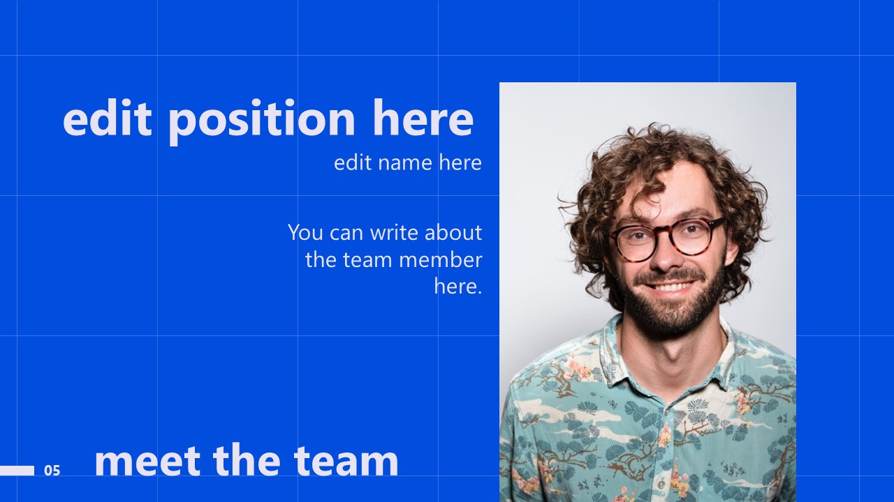 Free Meet the Team Slide Template for PowerPoint & Google Slides