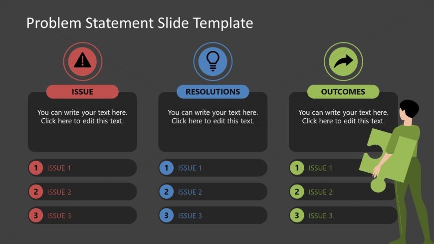 Problem Statement Presentation Free PPT Slide