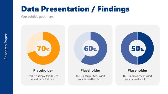 Pie Chart – Research Presentation Template