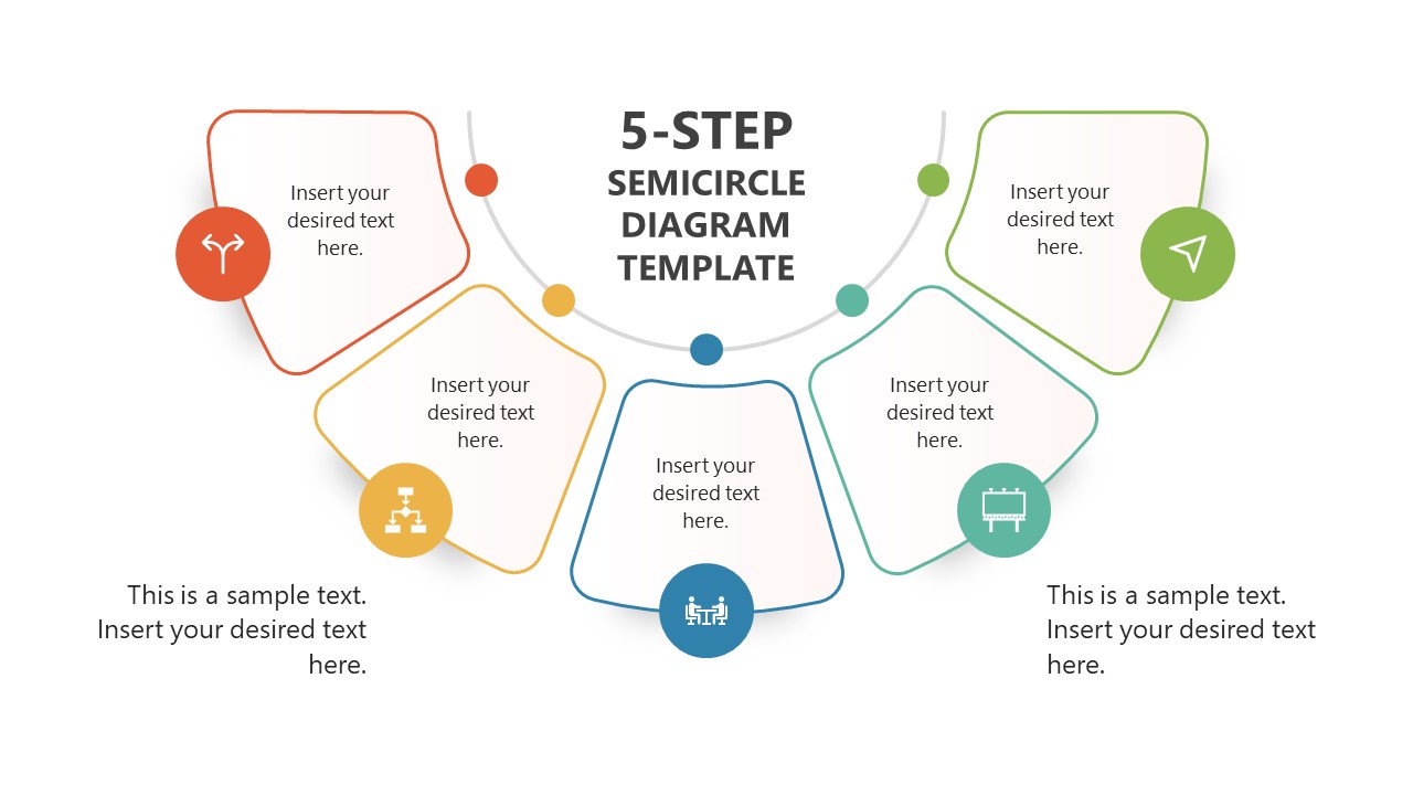 Free 20 Step Semicircle PowerPoint Template & Google Slides