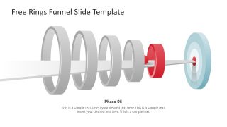 Rings Funnel Diagram for PPT Template